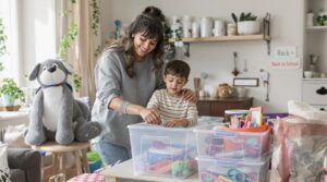 family storage organization