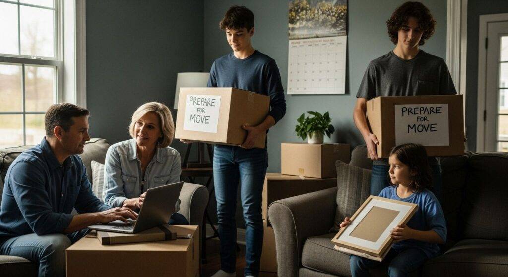 preparing move South Carolina family