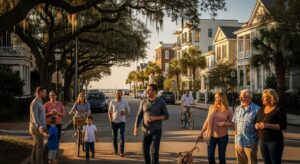 Charleston neighborhoods, community, architecture