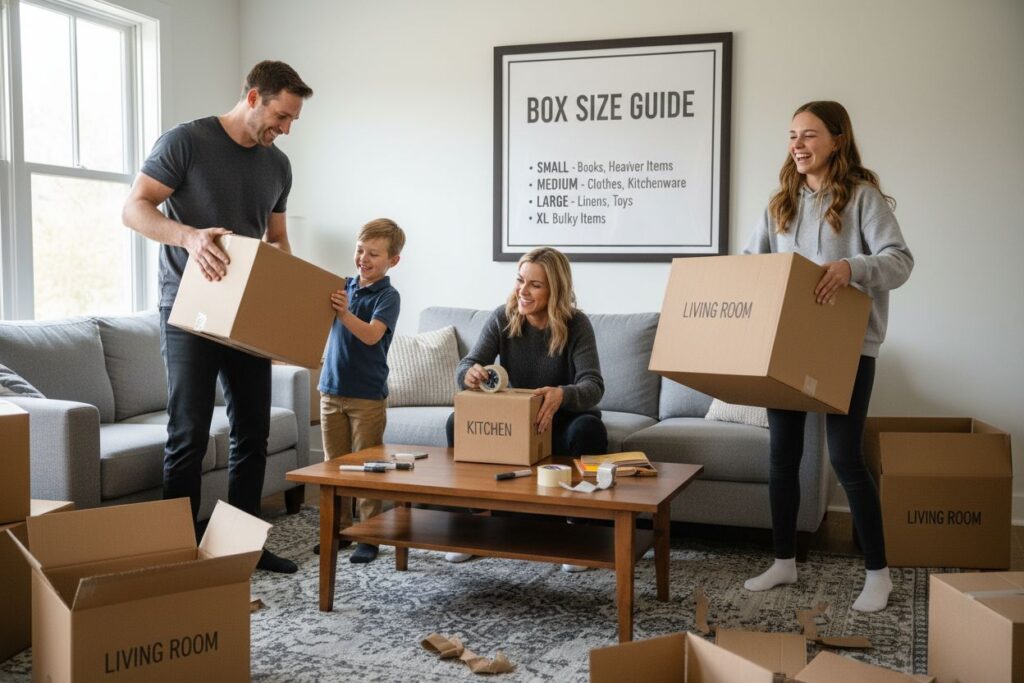 moving box size guide