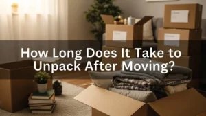 How Long Does It Take to Unpack After Moving