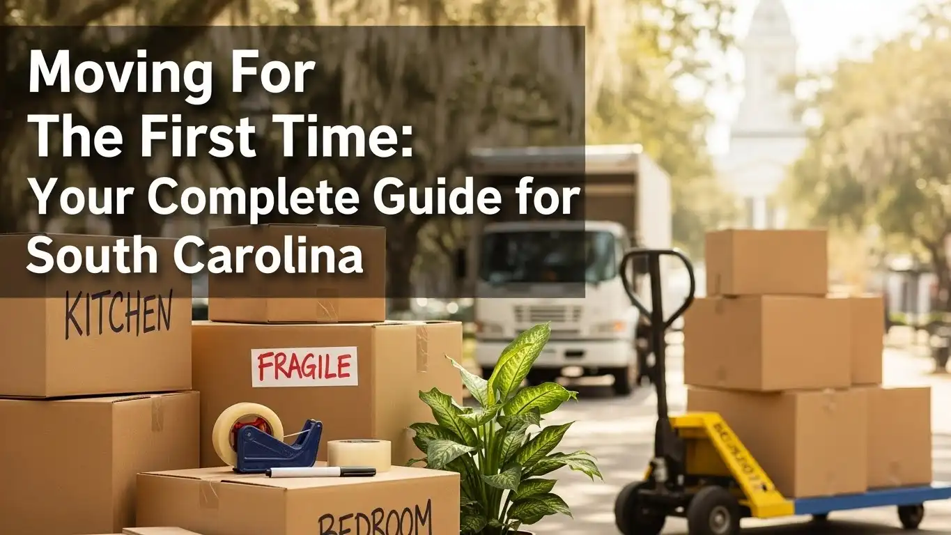 Moving For The First Time: Your Complete Guide for South Carolina