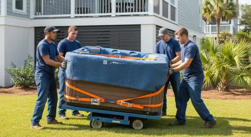 Hot Tub Moving