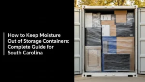 How to Keep Moisture Out of Storage Containers Complete Guide for South Carolina
