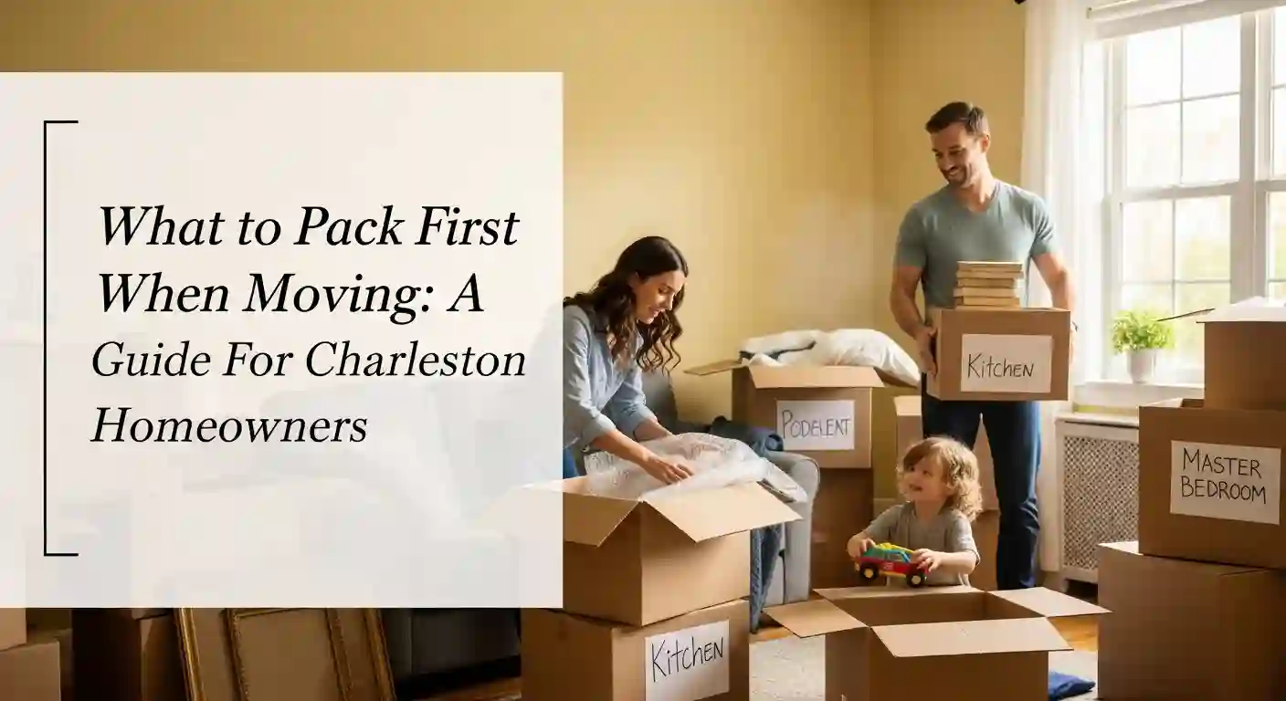 What to Pack First When Moving A Guide For Charleston Homeowner