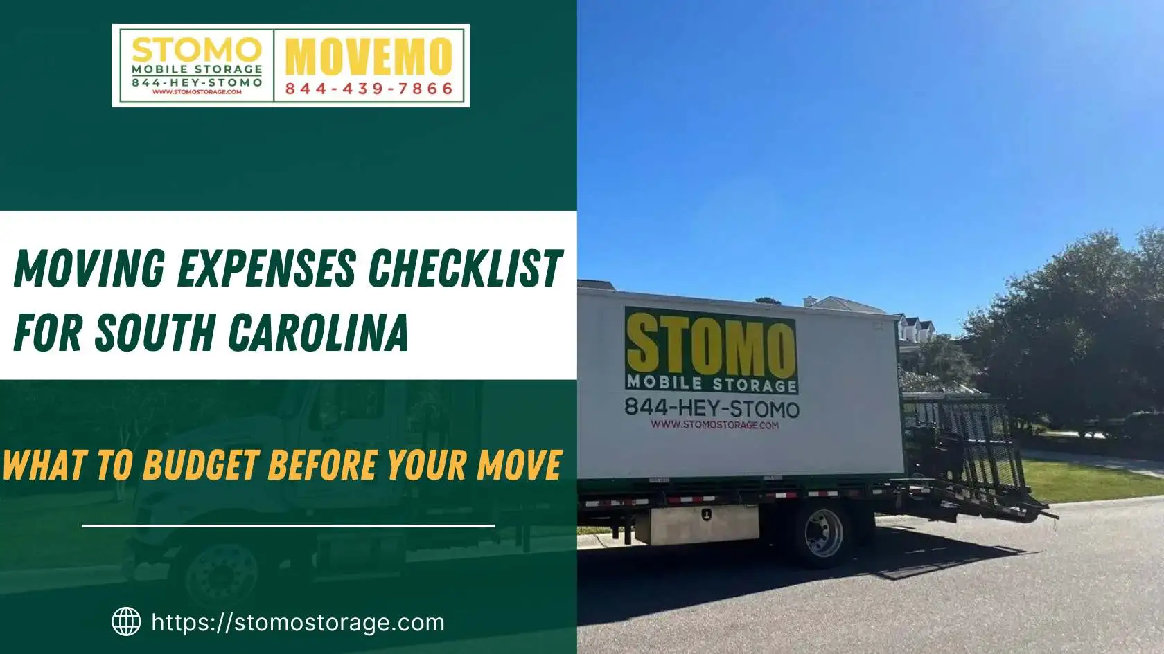 Moving expense checklist Charleston South Carolina