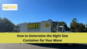 How to Determine the Right Size Container for Your Move